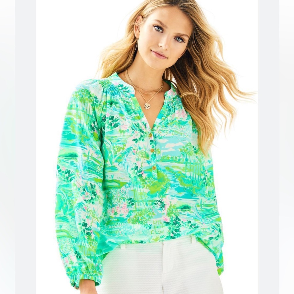 Lilly Pulitzer Elsa Top - The Honda Classic